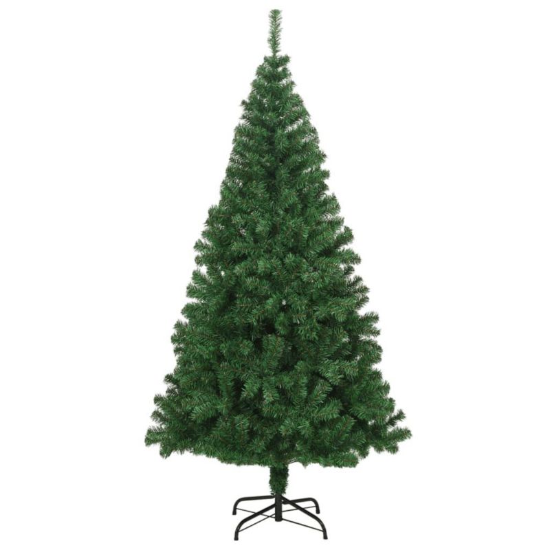 Choinka sztuczna VidaXL o grubych gałązkach 180 cm zielony 1 szt.
