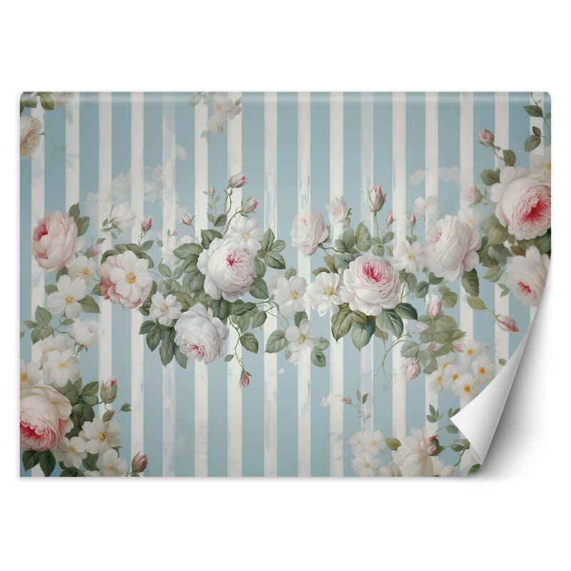 Fototapeta Feeby Białe kwiaty vintage 450x315 1 szt