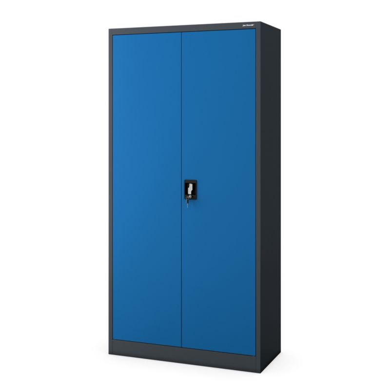 Szafa metalowa wielofunkcyjna JAN NOWAK DAWID 900 x 1850 x 450 mm antracytowo-niebieska 1szt