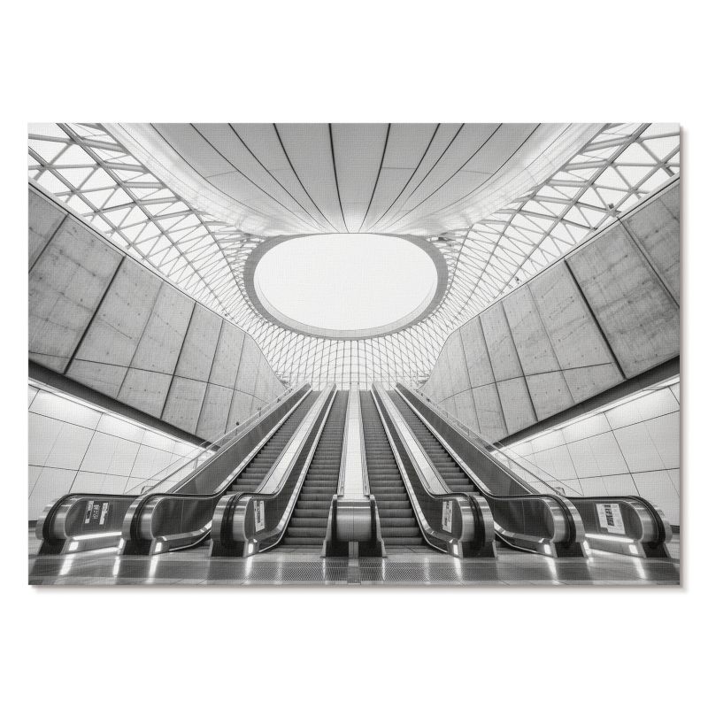 Plakat na Płótnie Tulup 59,4x42 cm (A2) Futurystyczna architektura Do biura, salonu, przedpokoju 1 szt.