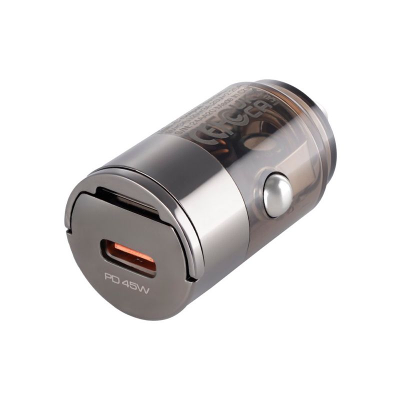 Ładowarka, WAYME, 12/24V, USB-C PD 45W, nano, z pierścieniem, 1szt.