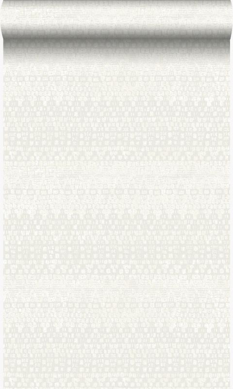 Tapeta Origin Wallcoverings tekstura skóry zwierząt białym 53 cm x 10.05 m - 1 rol.