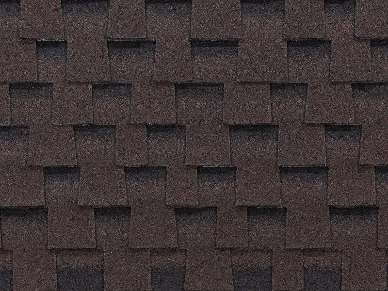 Gont LAMINOWANY BITUMICZNY PRESTIŻ BRĄZ (2,57m2) 1 opakowanie wysokiej jakości gont bitumiczny na dachy