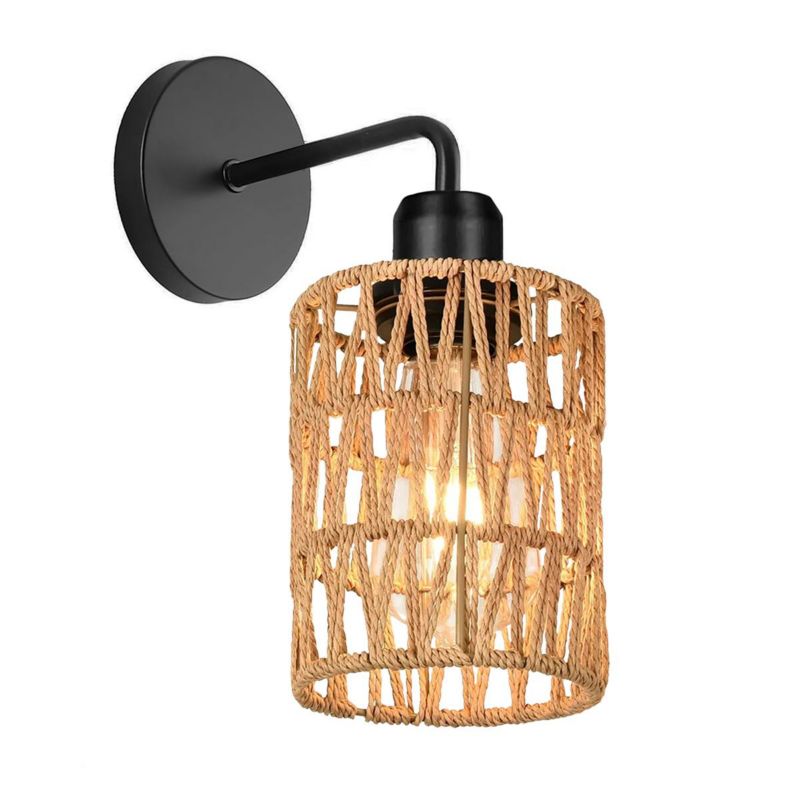 Kinkiet Toolight App1623-1W Boho Beżowy Czarny