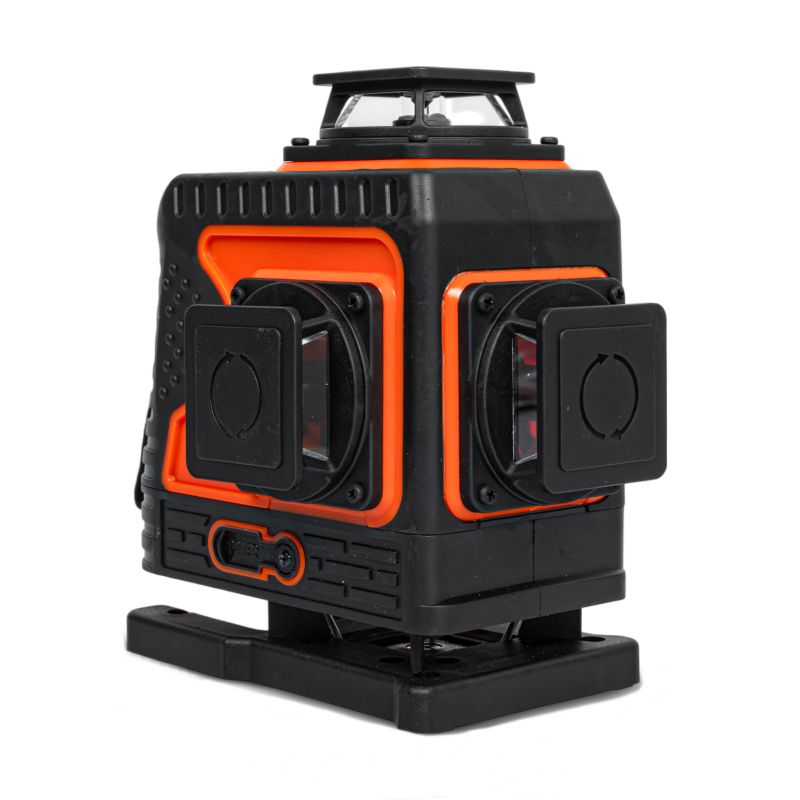 Poziomica laserowa Heckermann 4D 360 laser krzyżowy zielony 45m 16 linii akumulator 3000mAh IP54 1szt