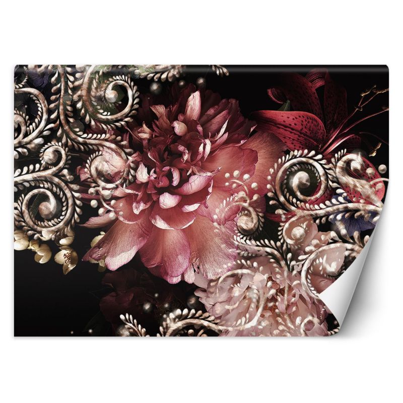 Fototapeta Feeby Piwonia i kwiat lilii glamour 3D 350x245 1 szt