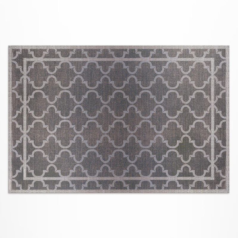 Zewnętrzny Dywan Winylowy Wallfluent 100x150 cm Marokański styl imitacja tkaniny 1 szt.