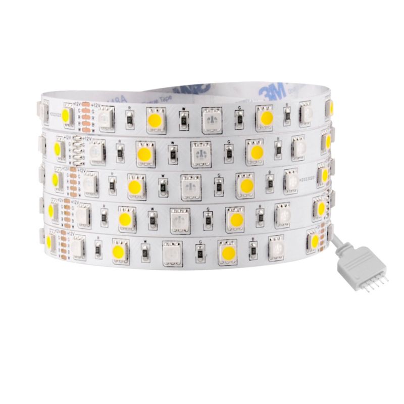 Zestaw taśma LED Sanico Goldlux 5m RGBW + zasilacz + sterownik + pilot RF IP20 - taśma, kontroler, pilot / IP20 - 1 szt.
