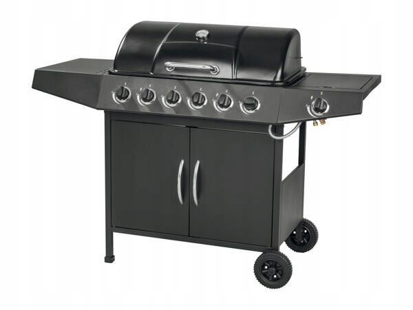 Grill gazowy MEISTER 6+1 reduktor z wężem 1szt