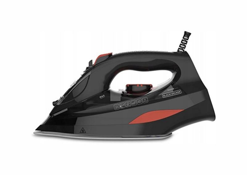Żelazko parowe Black+Decker BXIR3000E 3000 W czarny 1 szt.