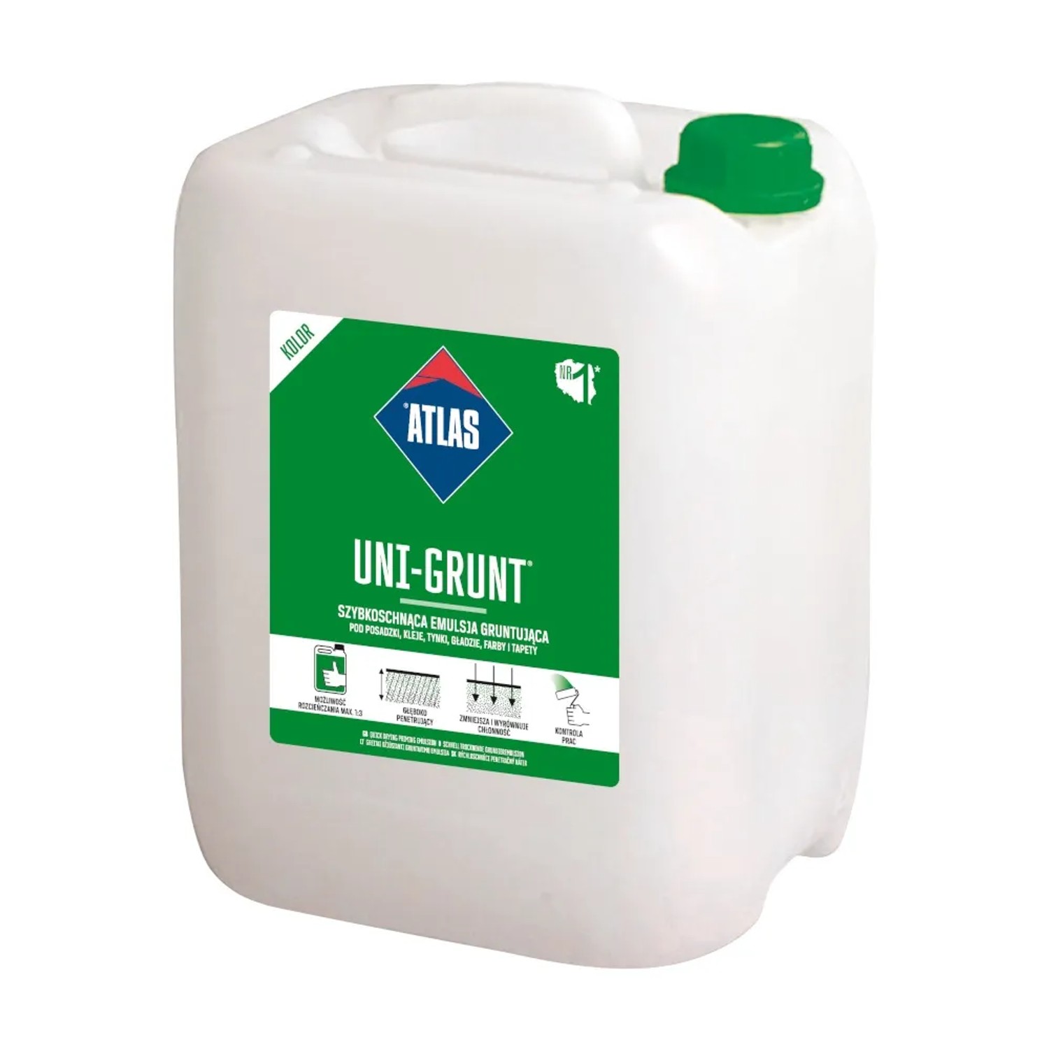 Atlas Emulsja gruntująca Unigrunt 10 kg