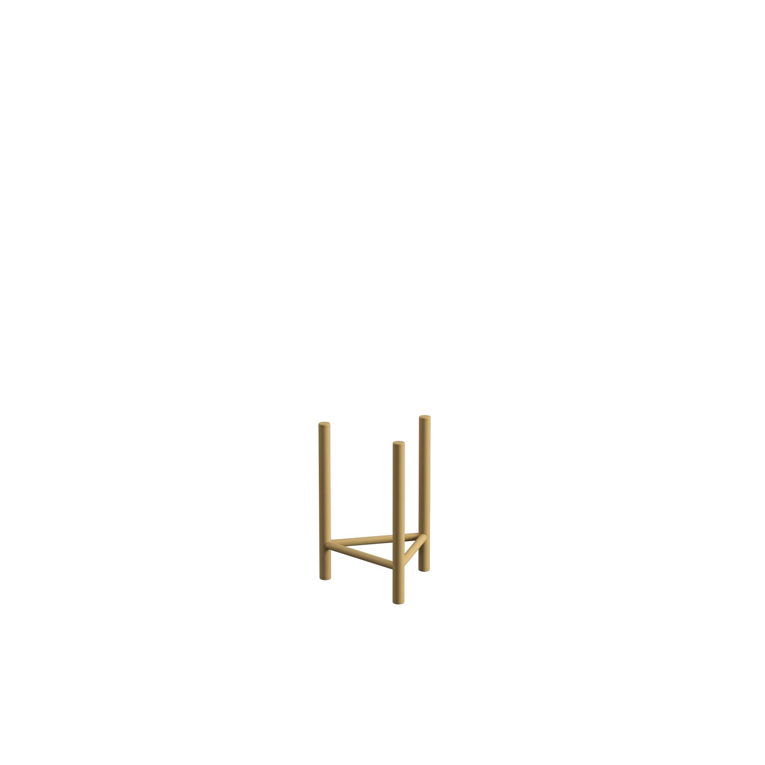 Stojak na donice Dijon XS Gold - 13 x 25 cm