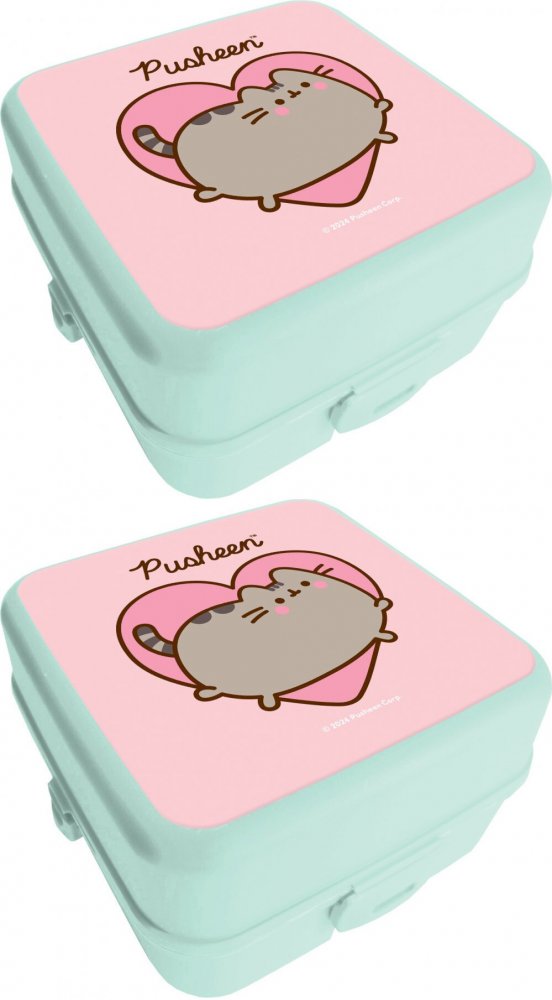 2x Lunchbox Pusheen Mint