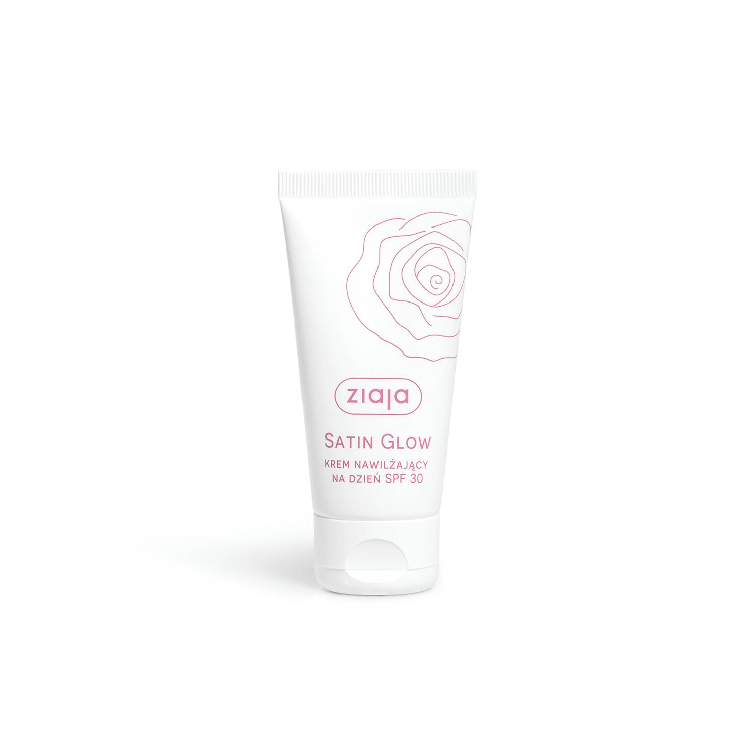 Ziaja satin glow - krem nawilżający na dzień spf 30, 50 ml