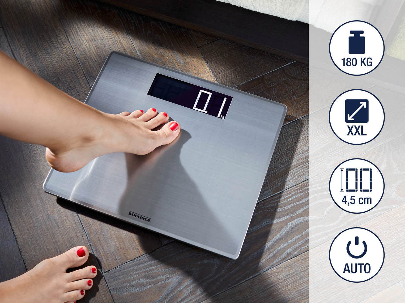 Soehnle Style Sense Safe 300 waga łazienkowa 63867