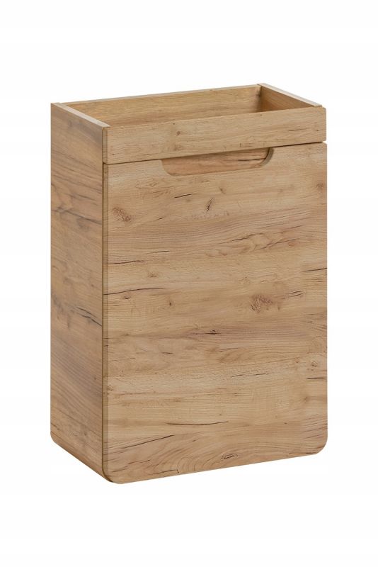 Szafka łazienkowa Furnidea 40 cm pod umywalkę dąb craft złoty Aruba 1 szt.