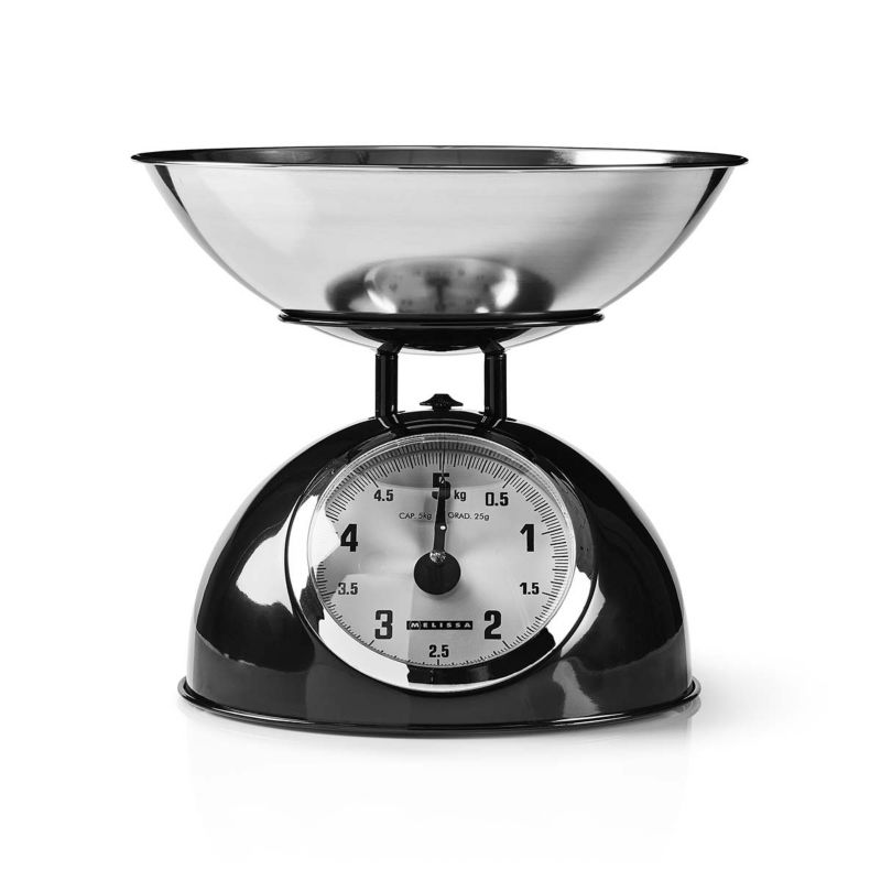 Waga kuchenna analogowa Melissa 16310238 5 kg czarna 1 szt.