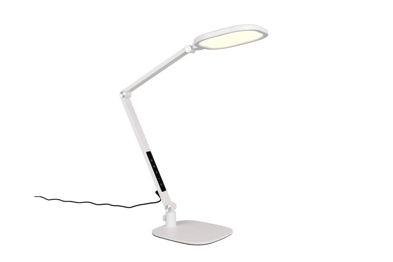 Lampka biurkowa Trio SERVO biały matowy LED 13.5W 3000-6500K 1400lm IP20 wym:74,5x18x18cm - 1 szt.