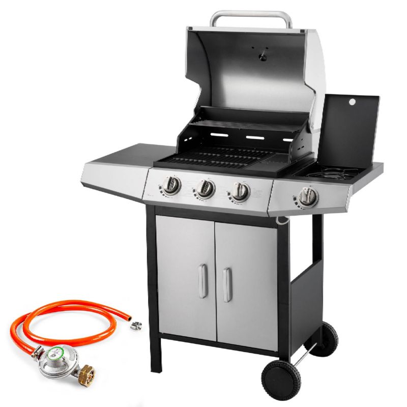Grill Gazowy Fieldmann FZG 3010 Ogrodowy 3 Palniki Nierdzewny Kuta Stal 1szt