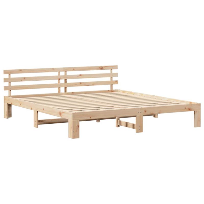 Rama łóżka WaszeMeble 180x200 cm Naturalny sosna WM-872599 1 szt.