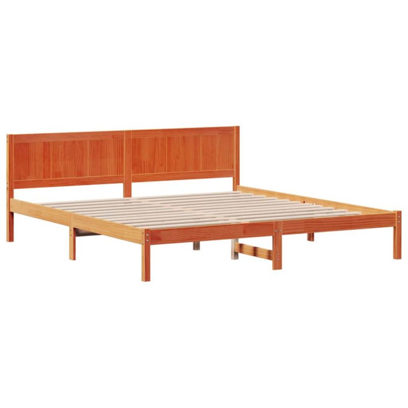 Rama łóżka WaszeMeble 180x200 cm Brązowy sosna WM-872181 1 szt.