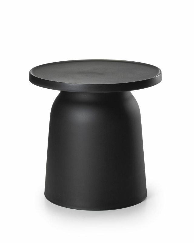 Minimalistyczny stolik OTTO1 HowHomely czarny 46 cm 1 szt.