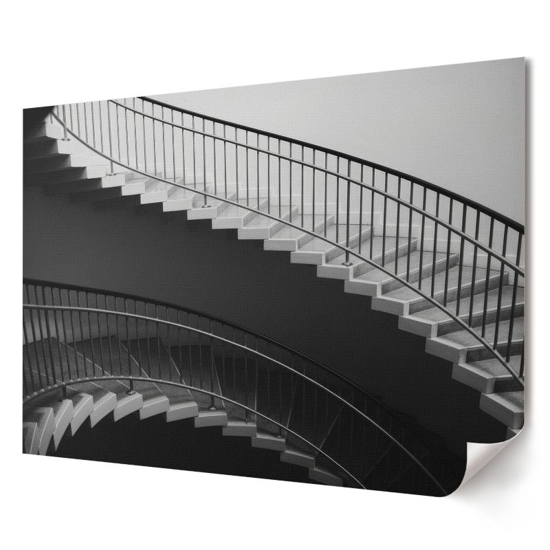 Plakat na ścianę Wallfluent Format A1 Schody spiralne Artysta Greg 1 szt.