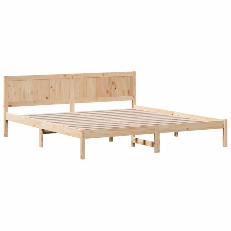 Rama łóżka WaszeMeble 180x200 cm Brązowy sosna WM-872179 1 szt.
