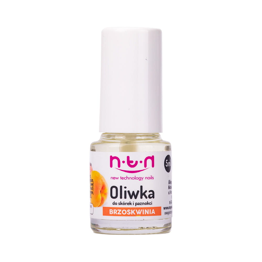 Oliwka do skórek i paznokci NTN Premium o zapachu Brzoskwiniowym 5 ml Nr 09