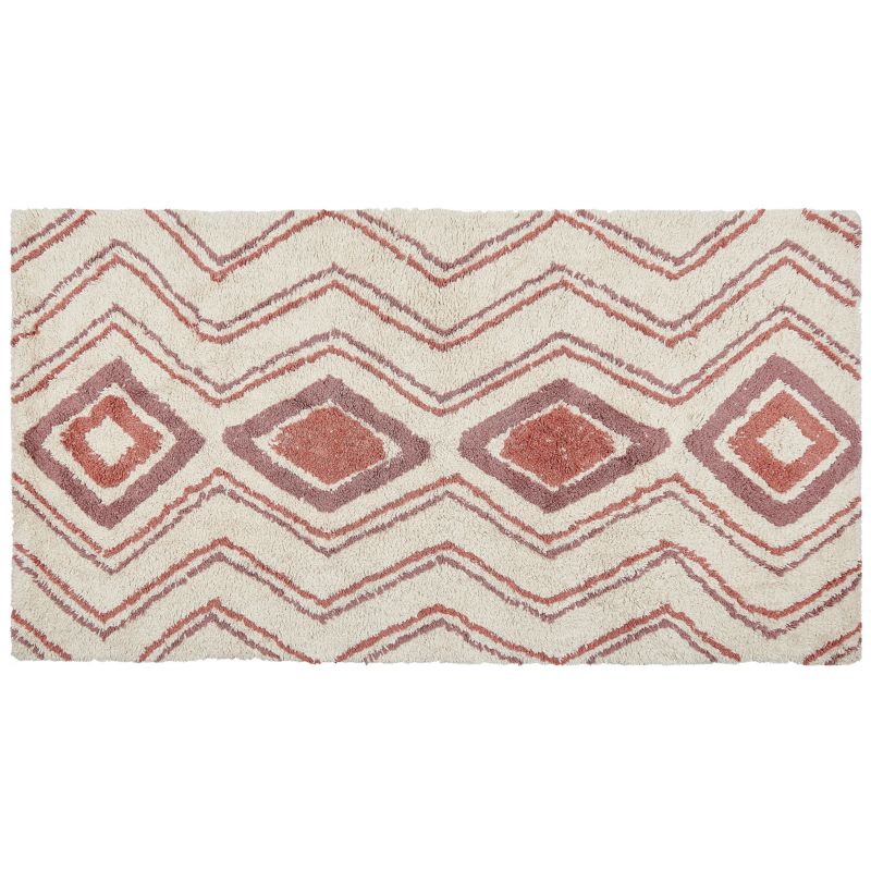 Dywan Kastamonu Beżowy 80 x 150 cm Bawełna 1 szt.