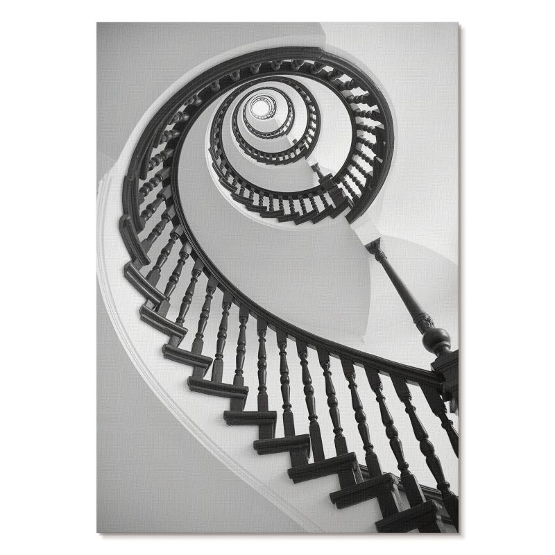Plakat na Płótnie Tulup 59,4,x84 cm (A1) Spiralne schody Do biura, salonu, 1 szt.