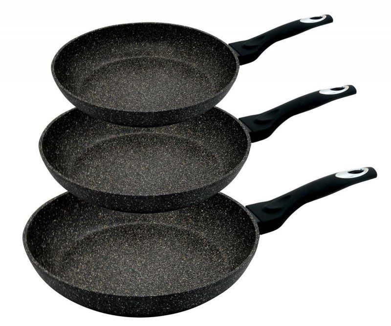Zestaw patelni granitowych 20/24/28 cm Klausberg kb-7290 1szt