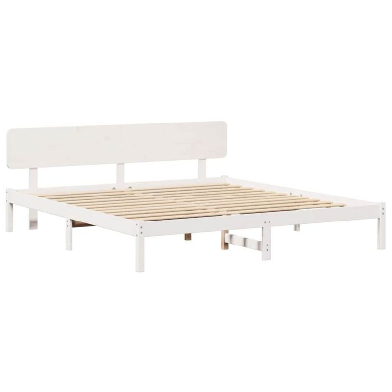 Rama łóżka WaszeMeble 180x200 cm Biały sosna WM-872096 1 szt.
