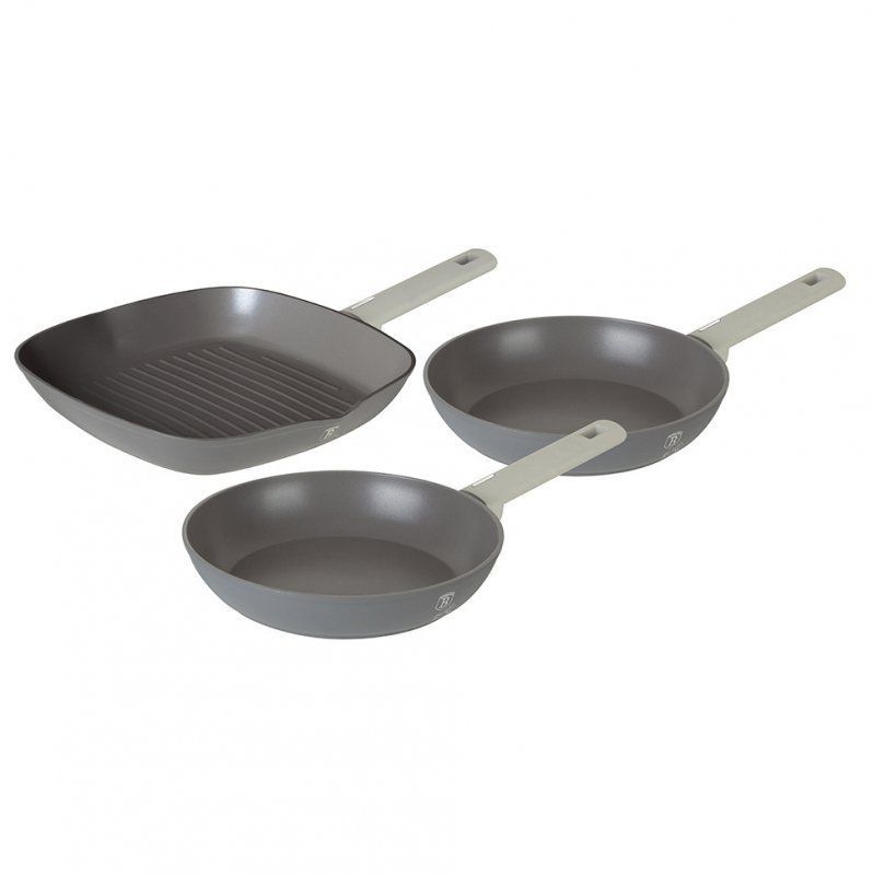Zestaw patelni tytanowych Berlinger haus bh-7076 aspen komplet 1szt
