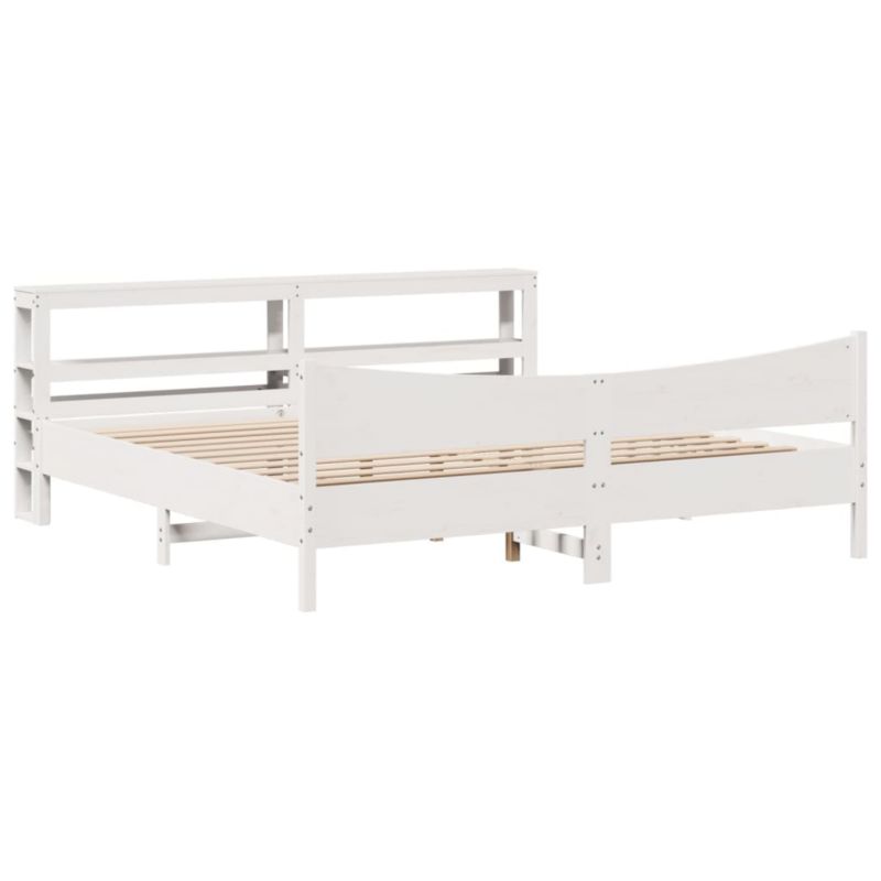Rama łóżka WaszeMeble 180x200 cm Biały sosna WM-3306295 1 szt.