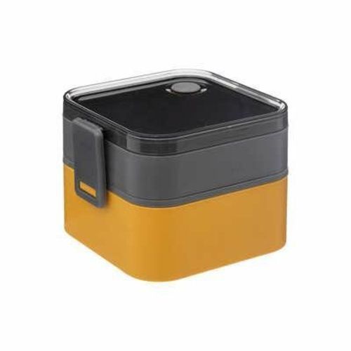 Lunchbox 5five SIMPLY SMART szczelny żółty 1,5 l z przegródkami do pracy do mikrofalówki 1 szt.