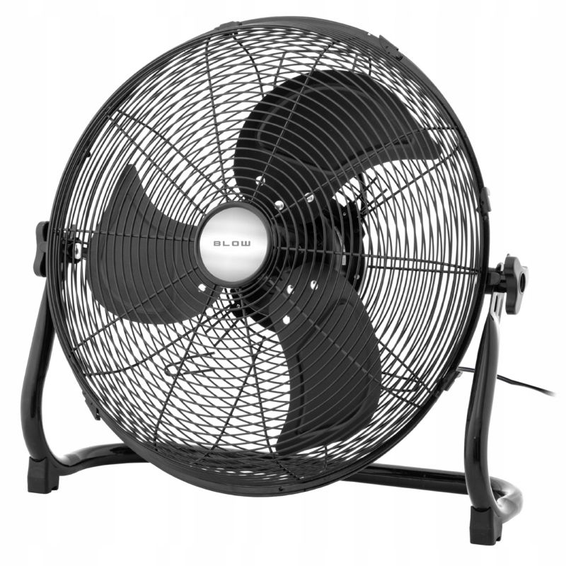 Wentylator BLOW cyrkulator podłogowy duży wiatrak domowy przemysłowy 200W 45cm 1 szt.
