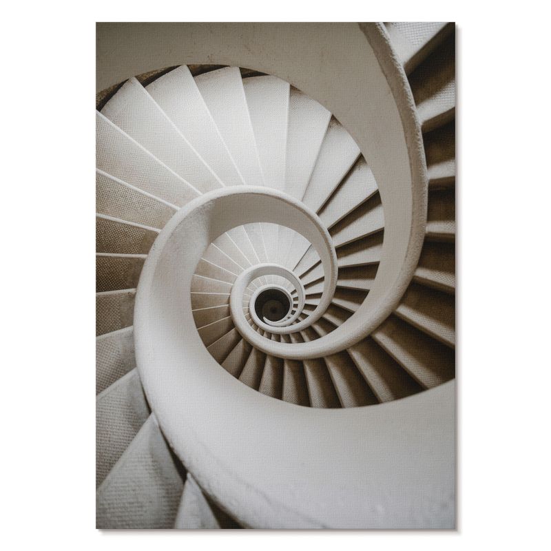 Plakat na Płótnie Tulup 59,4,x84 cm (A1) Spiralne schody Do salonu, biura, przedpokoju 1 szt.