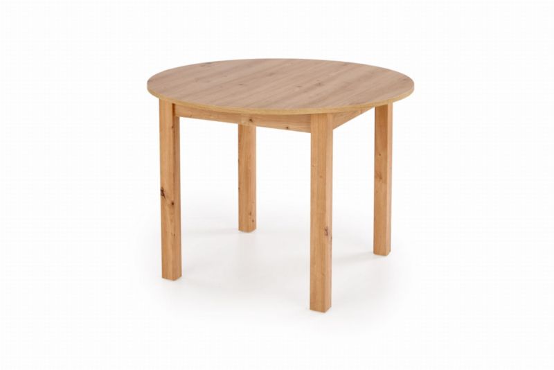 Stół okrągły rozkładany Chairline ST44M 102x102-142 cm dąb artisan 1 szt.