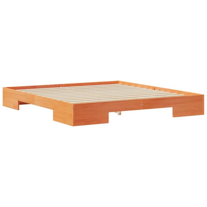 Rama łóżka WaszeMeble 180x200 cm Brązowy sosna WM-873021 1 szt.