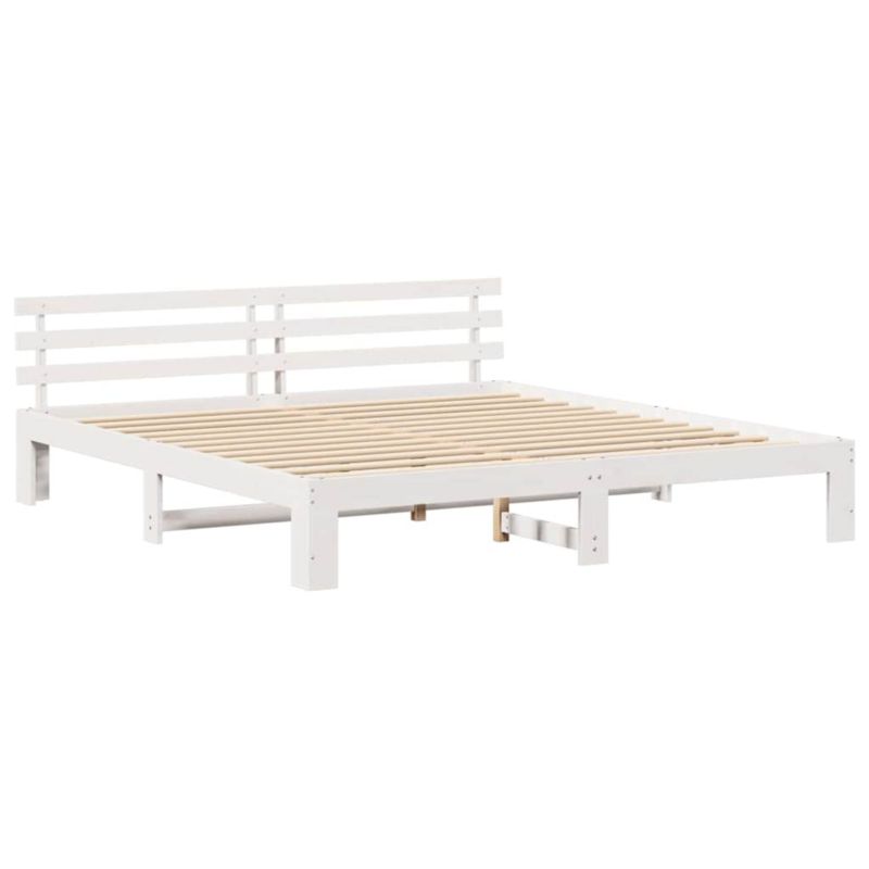 Rama łóżka WaszeMeble 180x200 cm Biały sosna WM-872600 1 szt.
