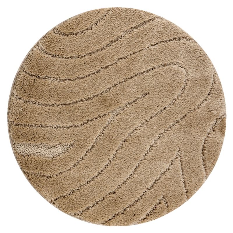 Dywanik łazienkowy Dywaniki łazienkowe RugsX koło 50 cm beż KPL329 1 szt.