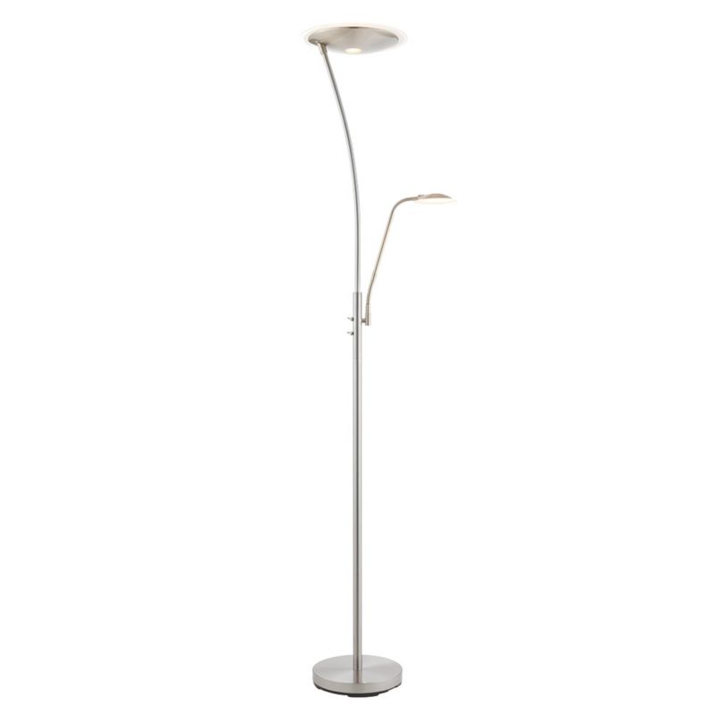 Lampa stojąca do czytania regulowana Endon ALASSIO chromowana-srebrna LED 18W 3000K 1480lm IP20 wym:180x30x30cm - 1 szt.