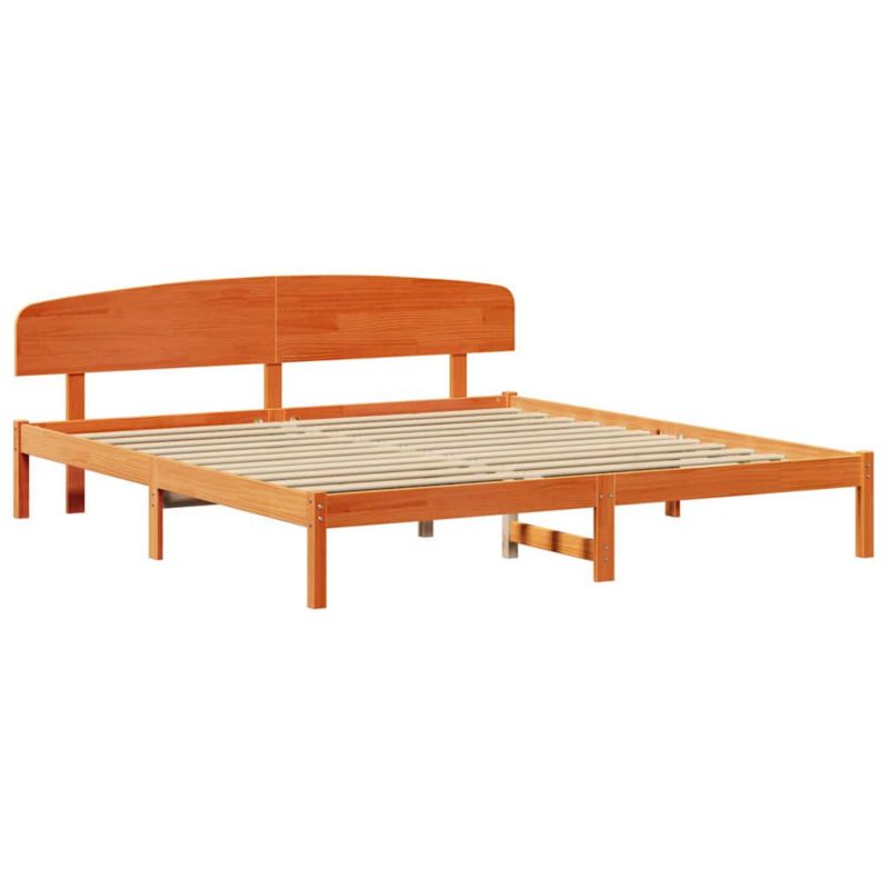 Rama łóżka WaszeMeble 180x200 cm Woskowy brąz sosna WM-872055 1 szt.