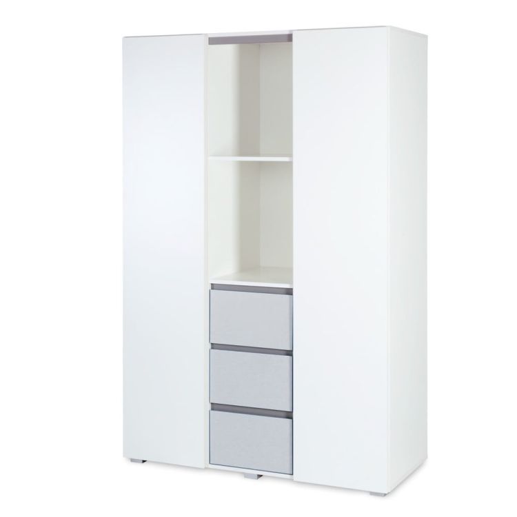 Szafa Little Sky DALIA biała/szara 1 szt