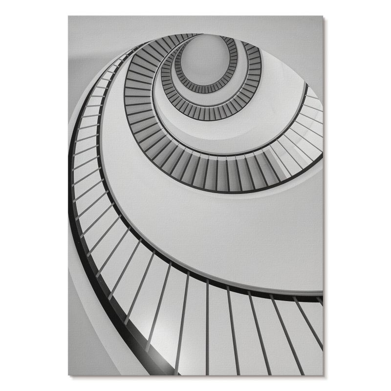 Nowoczesny Plakat na Płótnie Tulup 42x59,4 cm (A2) Spiralne schody Do biura, salonu, przedpokoju 1 szt.