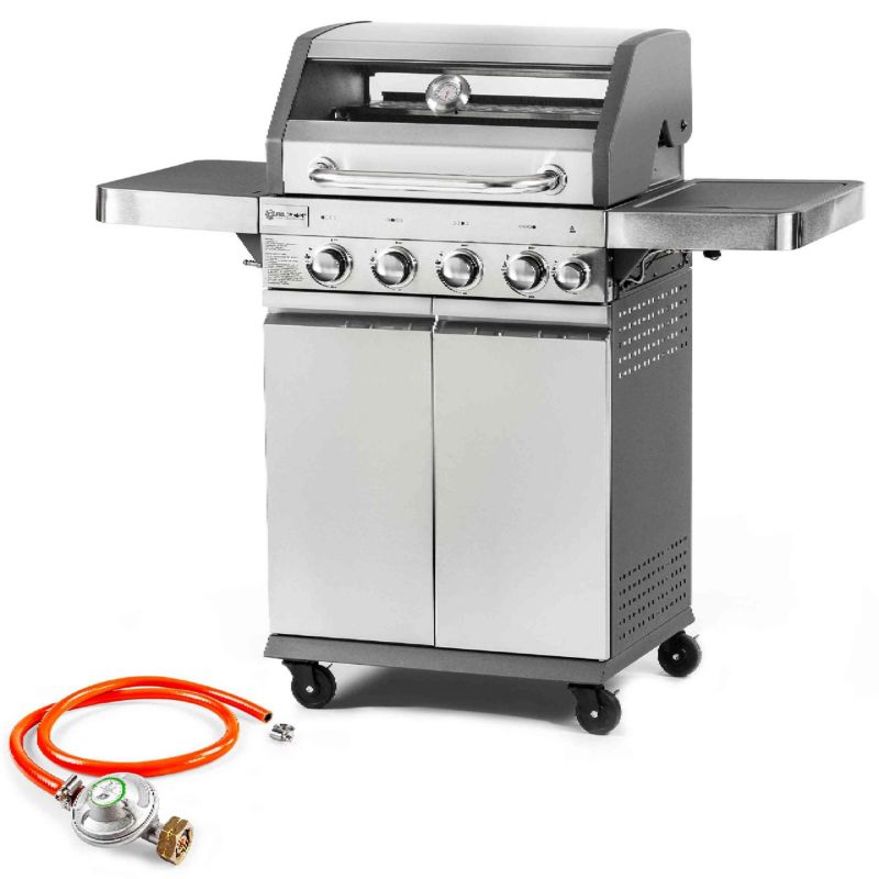 Grill Gazowy Fieldmann Fzg3018 4+1 86Cm Na Kołkach 1szt