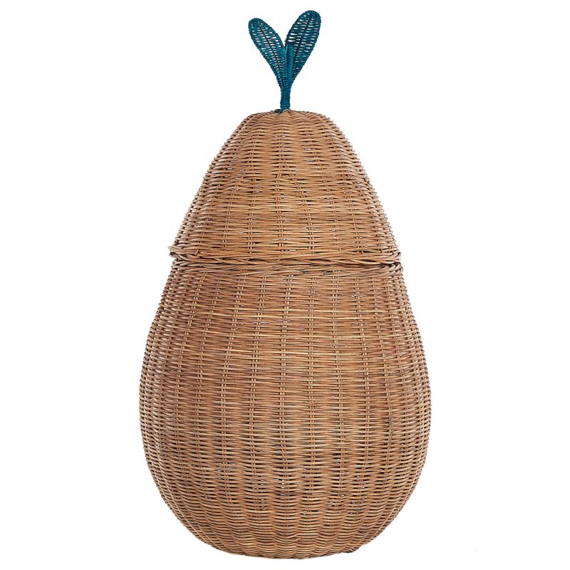 Kosz na zabawki Gruszka Vagsoy Rattan Naturalny 1 szt.