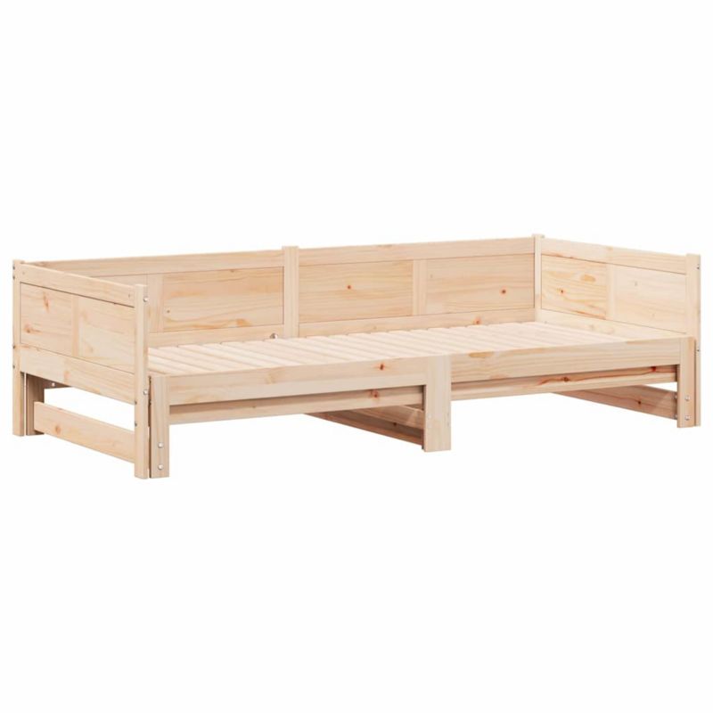 Rama łóżka WaszeMeble 180x200 cm Brązowy sosna WM-834678 1 szt.