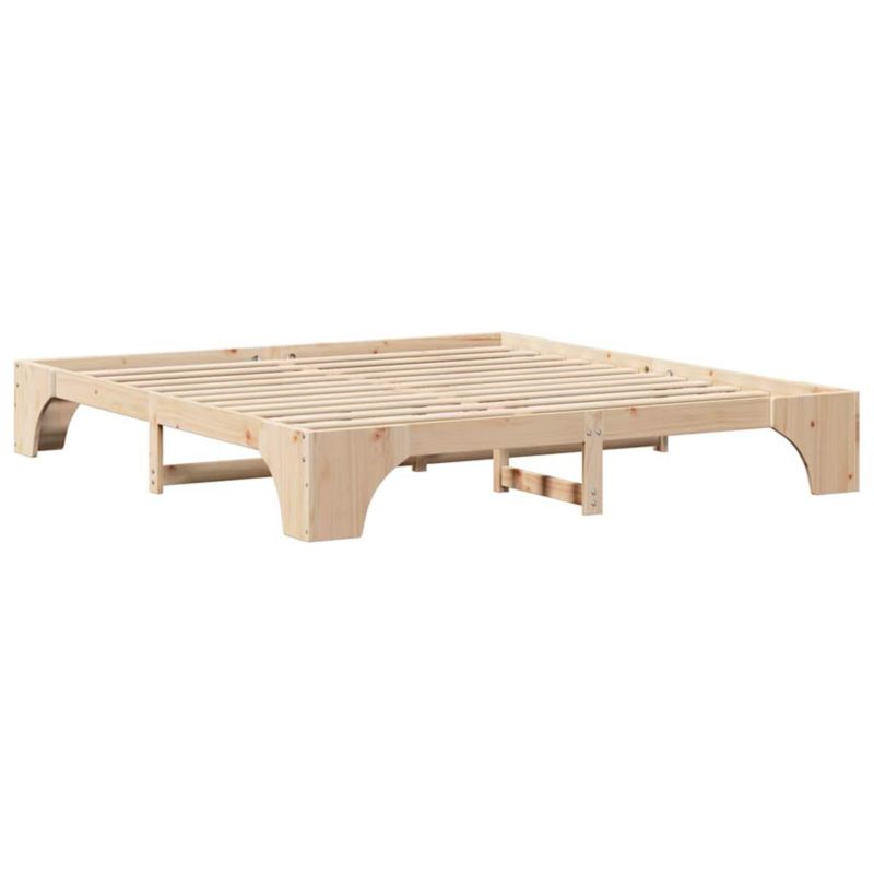 Rama łóżka WaszeMeble 180x200 cm Naturalny sosna WM-872935 1 szt.